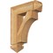 Ekena Millwork Westlake Arts & Crafts Rough Sawn Bracket, Western Red Cedar, 4"W x 16"D x 20"H BKT04X16X20WTL03RWR - alternate 1